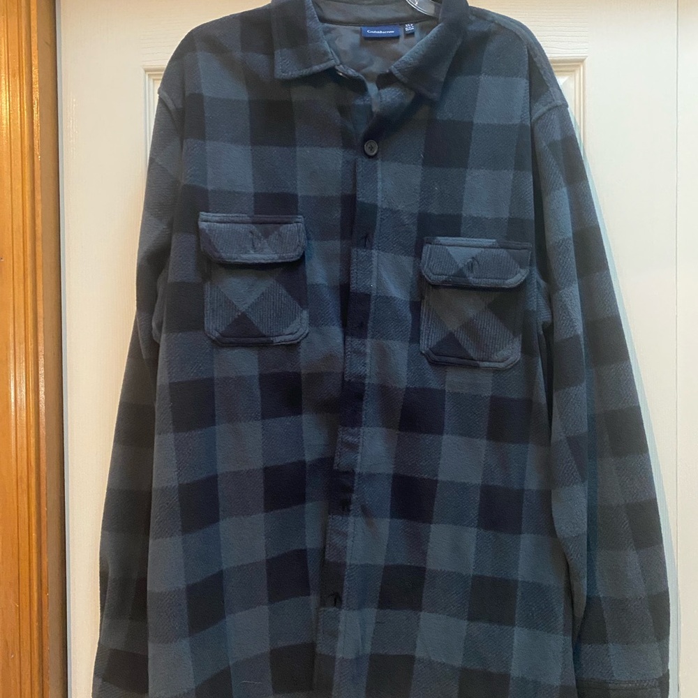 Croft & Barrow Classic Black Polyester Jacket